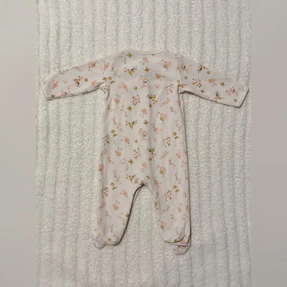 Carter’s Floral Baby Footie
